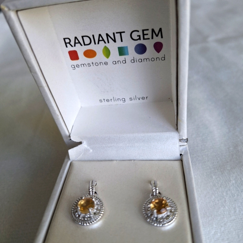 Radiant Gem Earrings